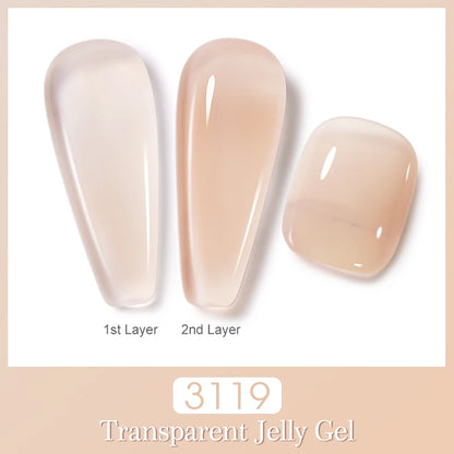 NAILCO 2pc 15ml  Jelly Color Gel Polish Set