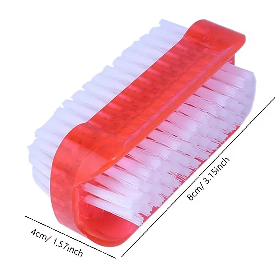 Double-Sided Nail Cleaning Brush