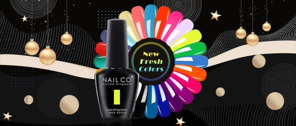 NAILCO 15ml Translucent Gel Nail Polish Semi-permanent Varnish