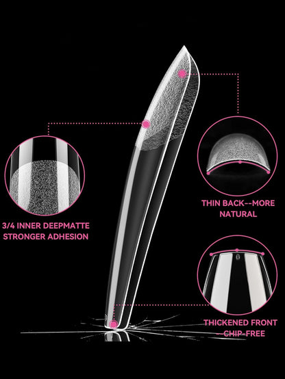 24pcs Fake Nail 12 sizes