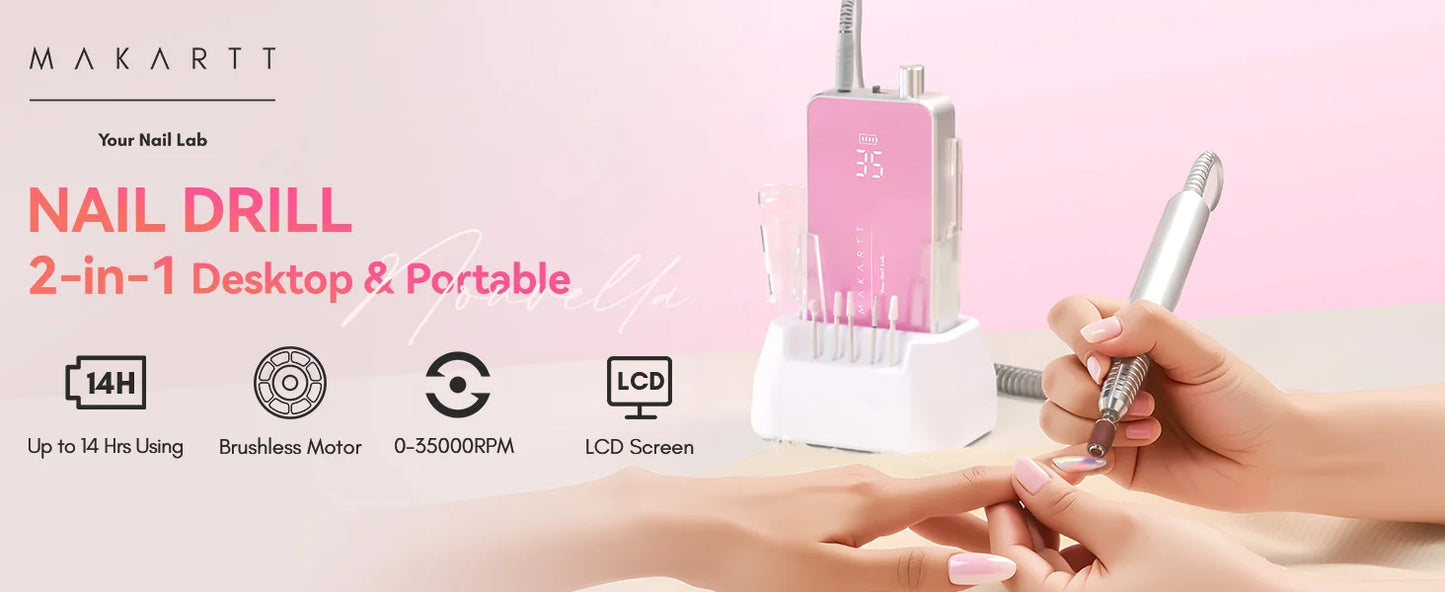 Makartt Professional Nail Drill 35000RPM
