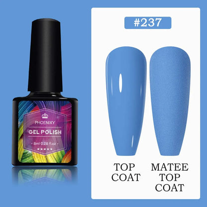 UV LED Gel Nail Polish 75 Colors Glitter 7ml