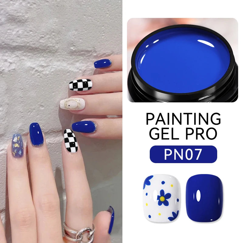 UV Painting Outline Gel Varnish Nails Art All For Manicure