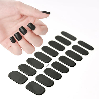 16 Tips/pcs Semi Cured Gel Nail Strips