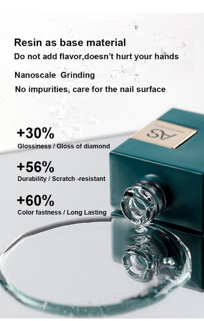 AS 15ml Base and Top Coat for Gel Polish Semi-permanent