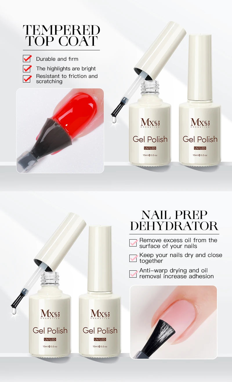 15ml Nails Top and Base Coat