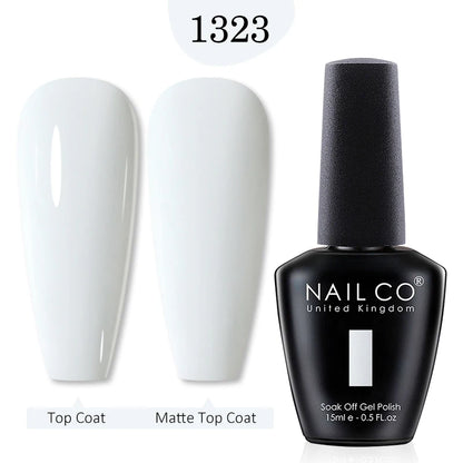 NAILCO 15ml Transparent Nude Color Series Jelly Gel Nail Polish