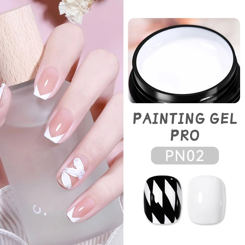 UV Painting Outline Gel Varnish Nails Art All For Manicure