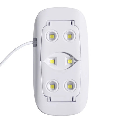 Portable Mini USB 6W 3 LED Desk Drying Nail Lamp