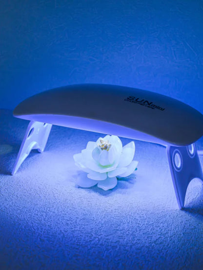 Portable Mini USB 6W 3 LED Desktop Nail Drying Lamp