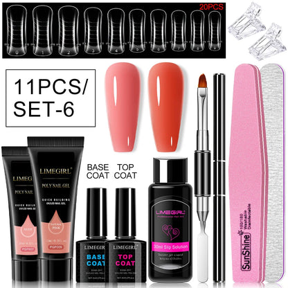 Poly Nail Gel Set for Extension Nails