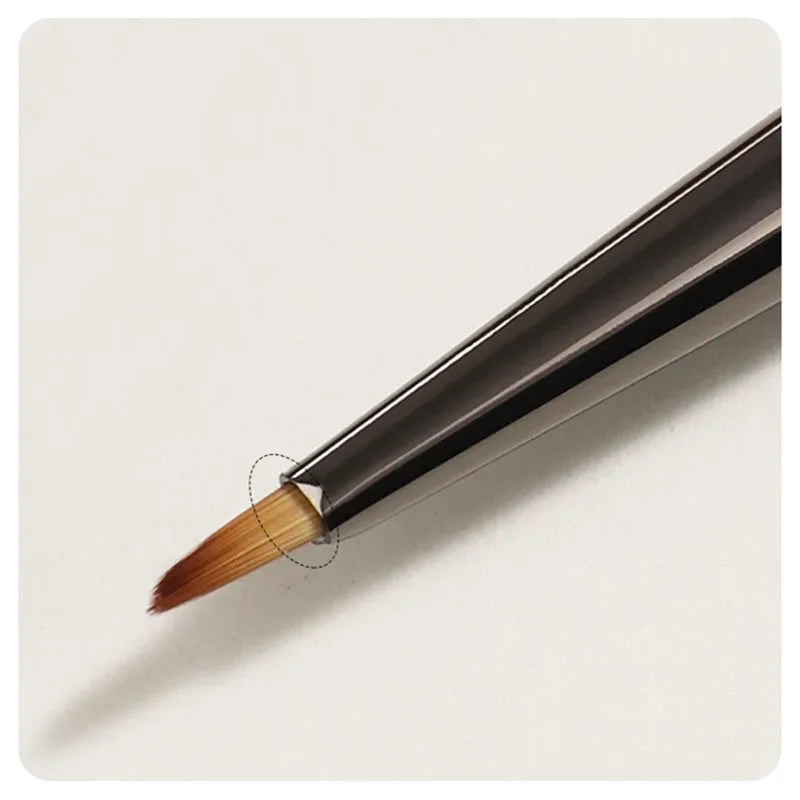 1 Pcs Triangular Brush Nails Art Brush Pen 3D