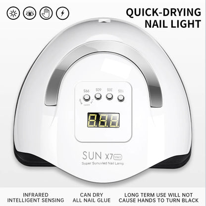 Dual Light Source Nail Lamp 66 Lamp Beads