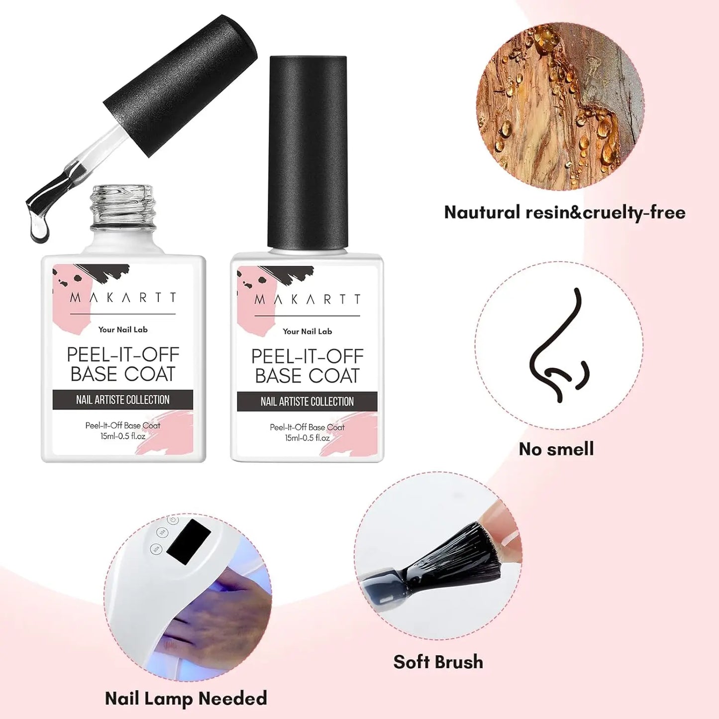 Makartt Peelable Base Coat 15ML