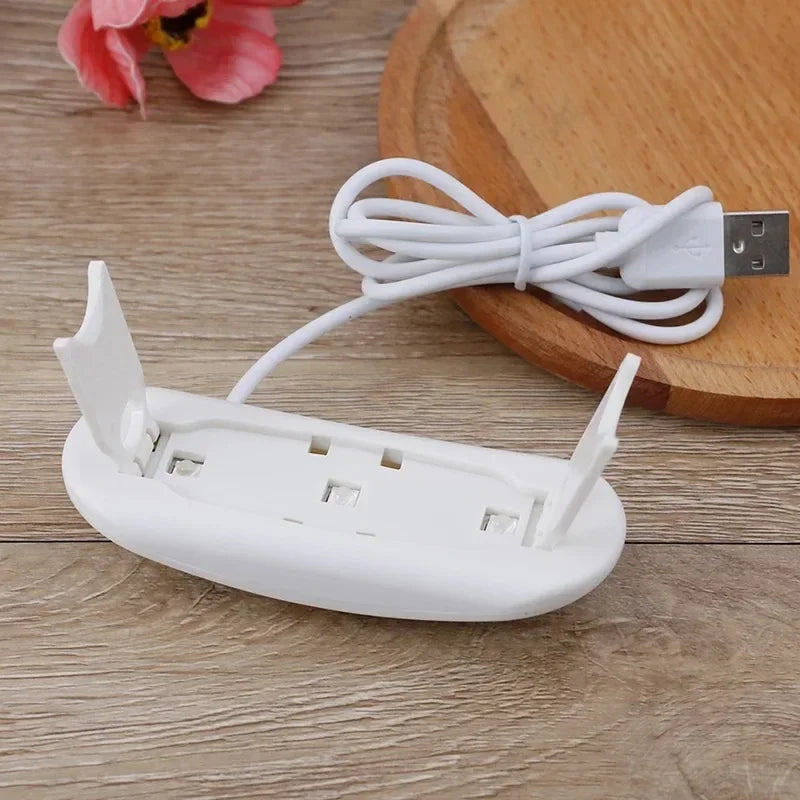 Portable 3W 3 LED Nail Dryer Lamp UV LED Nail Light