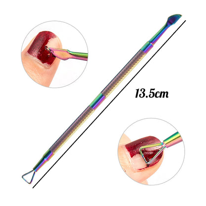 4 Pcs/Set Professional Stainless Steel Nail Care Manicure Kits