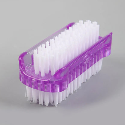Double-Sided Nail Cleaning Brush