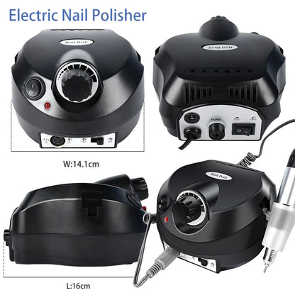 Nail Polish/Acrylic Nail/Poly Nail Gel Kit with Nail Lamp