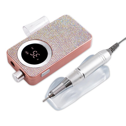 Rhinestone Nail Drill Cordless Rechargeable 35000 RPM