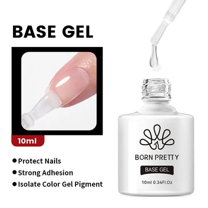 BORN PRETTY 10ml Base and Top Gel Coat
