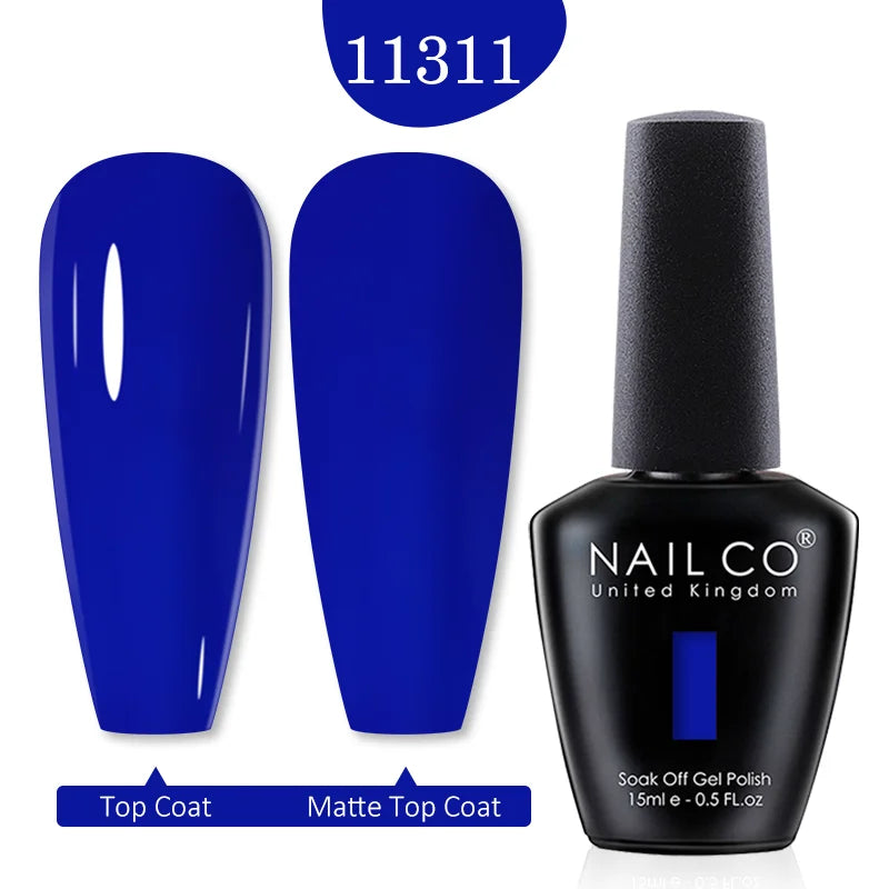 NAILCO 15ml Transparent Nude Color Series Jelly Gel Nail Polish