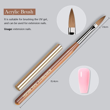 BORN PRETTY Nail Art Brush 9 Sizes  Nail Art Manicure Tool