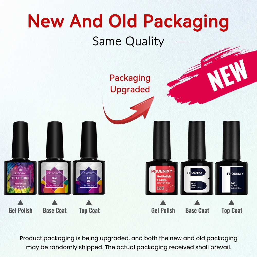 UV LED Gel Nail Polish 75 Colors Glitter 7ml
