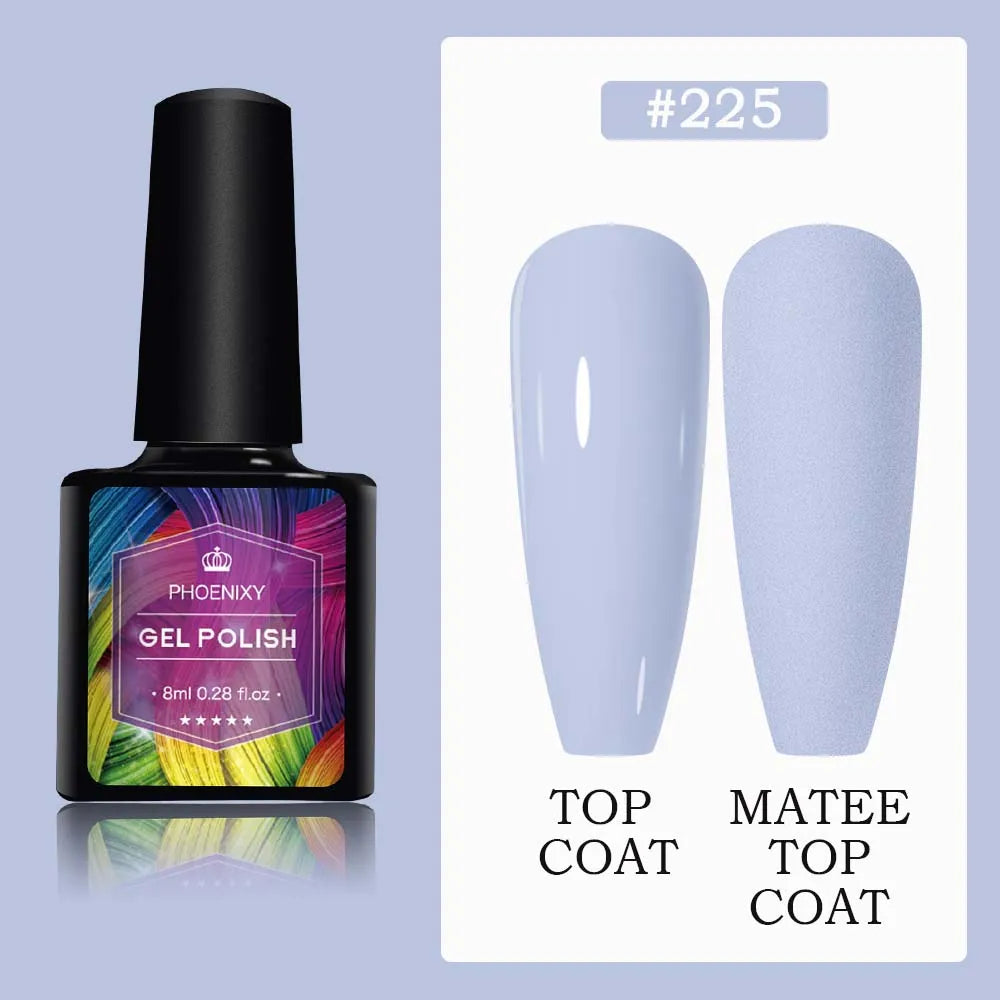 UV LED Gel Nail Polish 75 Colors Glitter 7ml