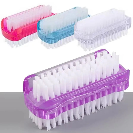 Double-Sided Nail Cleaning Brush