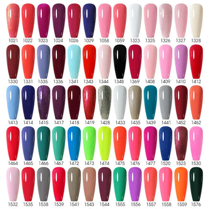 NAILCO 15ml Translucent Gel Nail Polish Semi-permanent Varnish