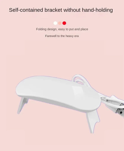 Portable 3W 3 LED Nail Dryer Lamp UV LED Nail Light