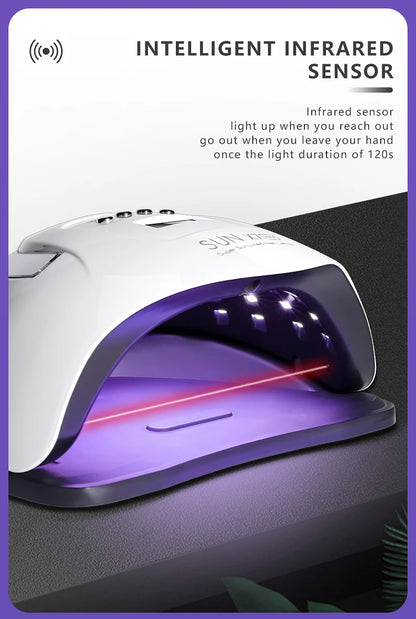 Dual Light Source Nail Lamp 66 Lamp Beads