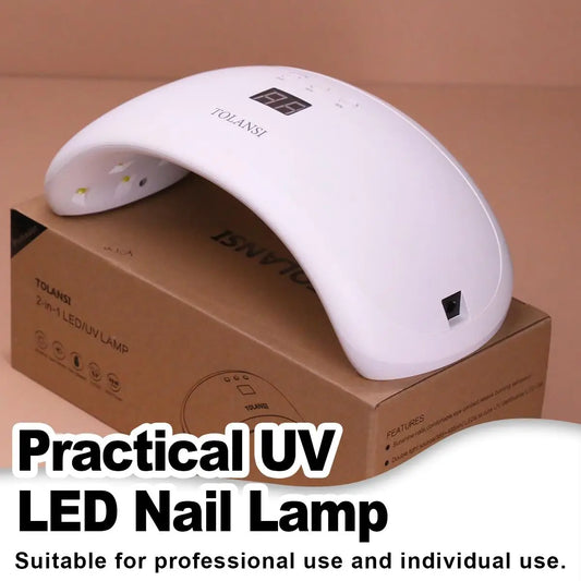 TOLANSI Nail Lamp US/EU Plug UV Art Beauty 36W Digital Screen