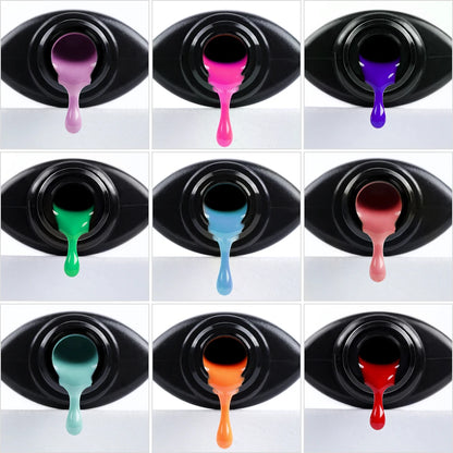 UV LED Gel Nail Polish 75 Colors Glitter 7ml