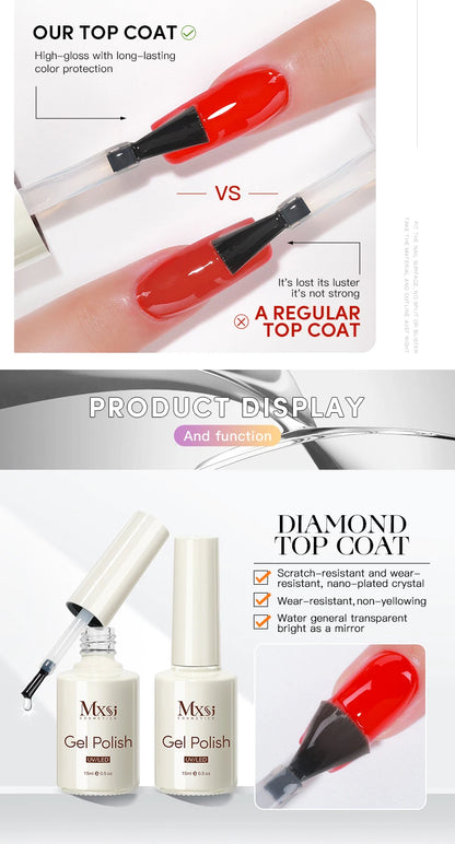 15ml Nails Top and Base Coat