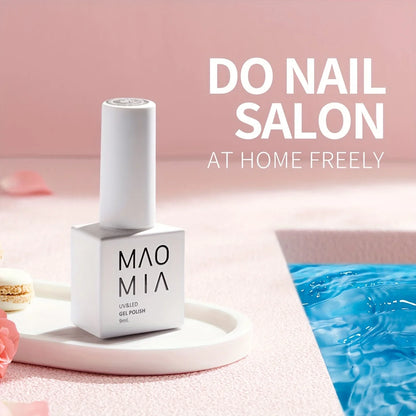 Maomia Nail Gel Polish 8pcs Set Crayon Colors