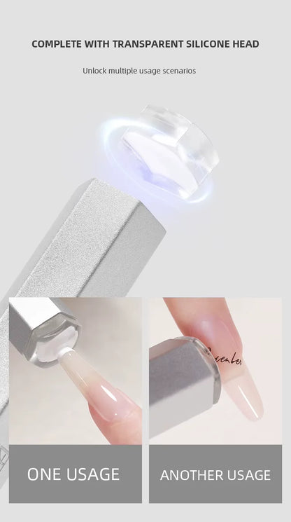 Portable Mini Professional Nail UV Lamp LCD Display Rechargeable