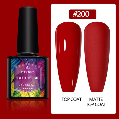 UV LED Gel Nail Polish 75 Colors Glitter 7ml