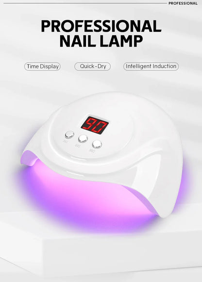 72 W LED Nail Drying Lamp for Curing Gel Nail Polish