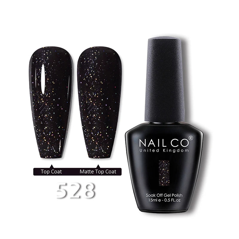 NAILCO 15ml Translucent Gel Nail Polish Semi-permanent Varnish