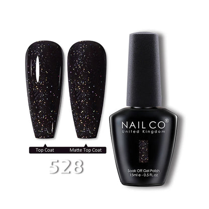 NAILCO 15ml Translucent Gel Nail Polish Semi-permanent Varnish