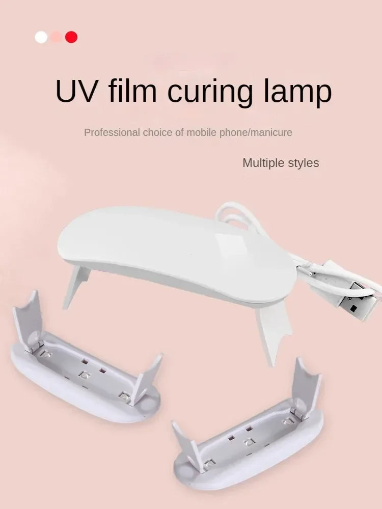 Portable 3W 3 LED Nail Dryer Lamp UV LED Nail Light
