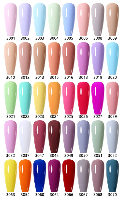 NAILCO 15ml Translucent Gel Nail Polish Semi-permanent Varnish