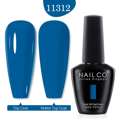 NAILCO 15ml Transparent Nude Color Series Jelly Gel Nail Polish