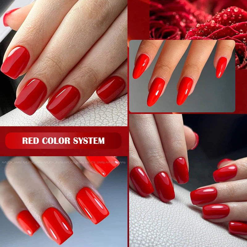 LILYCUTE 5pc/Set 7ML Semi Permanent UV Gel Polish Long Lasting Design