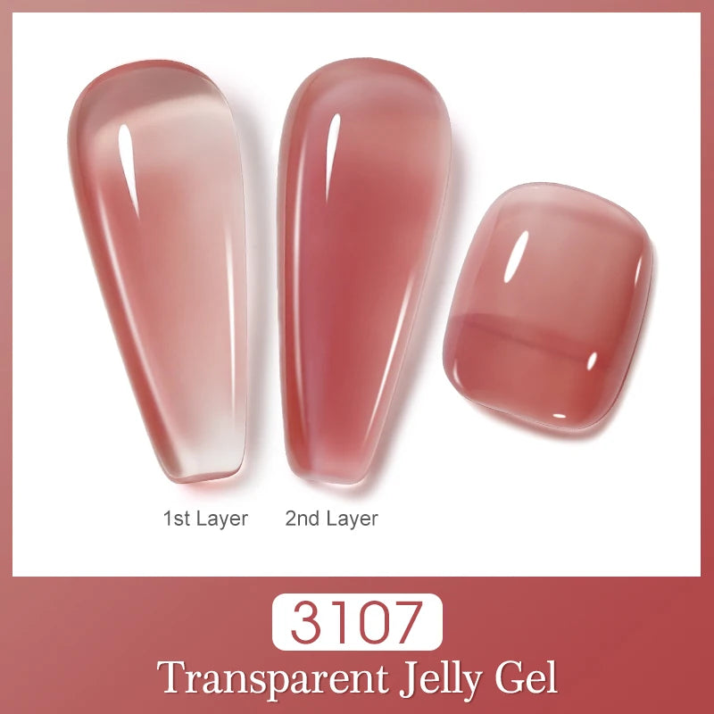 NAILCO 2pc 15ml  Jelly Color Gel Polish Set