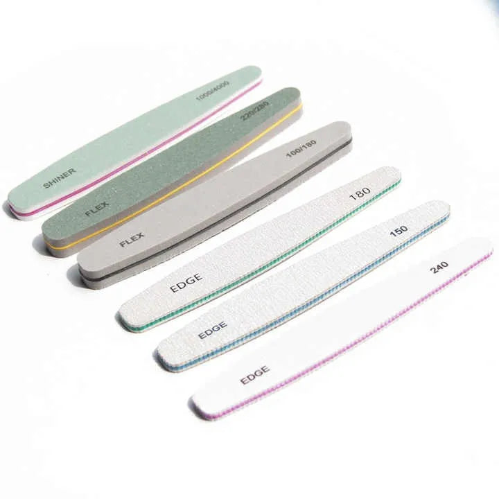Professional Nail File and Buffer Set 6Pcs