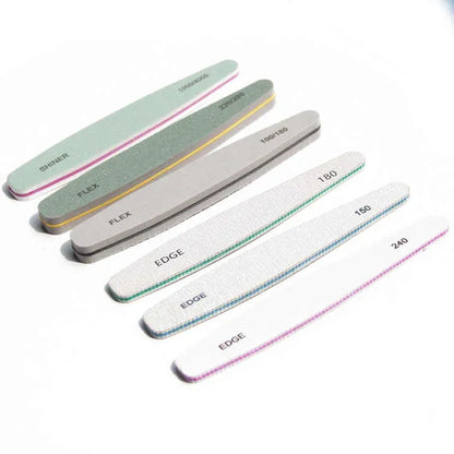 Professional Nail File and Buffer Set 6Pcs