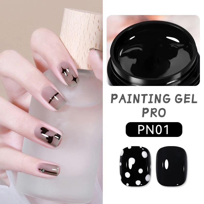 UV Painting Outline Gel Varnish Nails Art All For Manicure