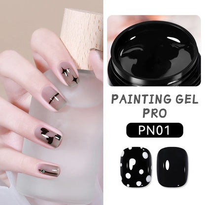 UV Painting Outline Gel Varnish Nails Art All For Manicure